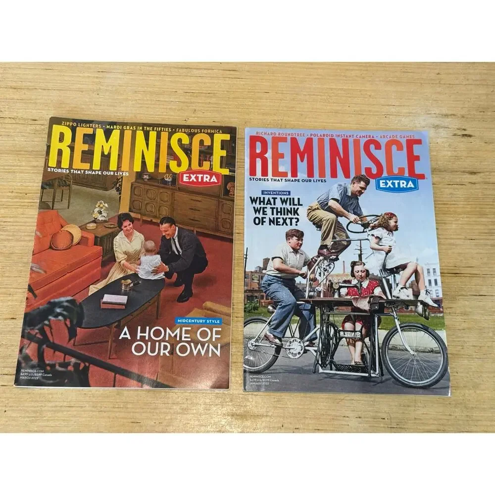 Lot of 6 Reminisce Extra Magazine 2022 Full Year